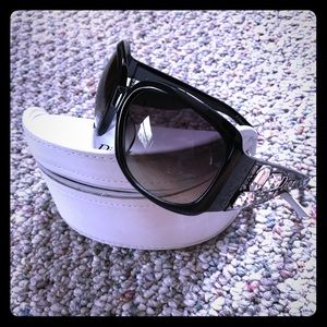 Dior on the rocks sunglasses crystal bling black